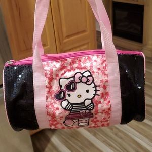 Hello kitty duffle bag